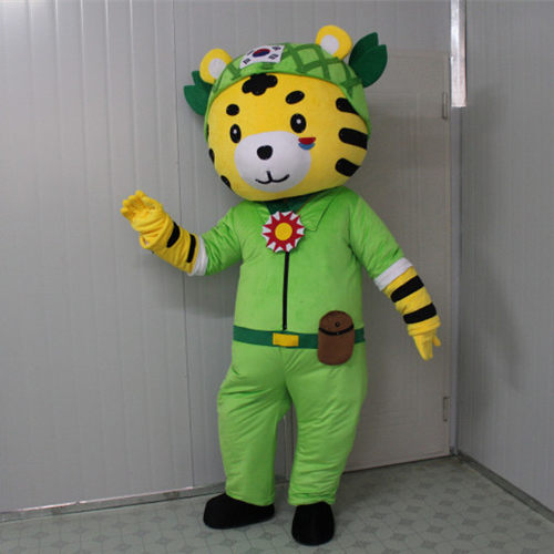 动漫韩国吉祥物太极虎玩偶卡通人偶道具巡演出行走布偶衣服装定做