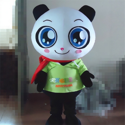 动漫大眼萌大熊猫卡通人偶人穿戴装扮巡演出道具布偶衣服装定做