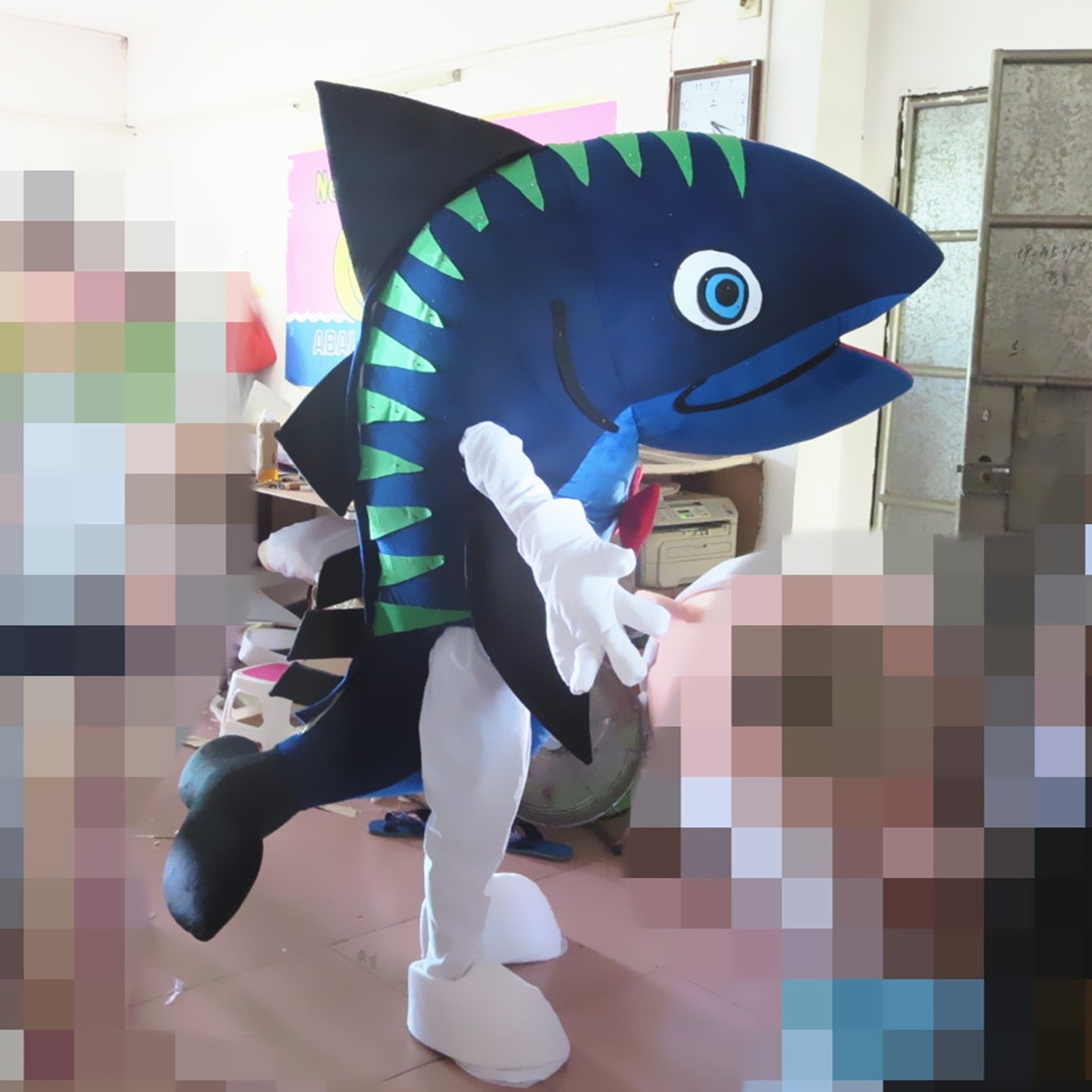 定制动漫海洋深海鱼类虎鲨装扮表演卡通人偶巡演出布偶道具衣服装,模玩/动漫/周边/娃圈三坑/桌游,COSPLAY配件/道具/人偶服,淘宝优惠券,粉丝福利购,淘宝优惠卷