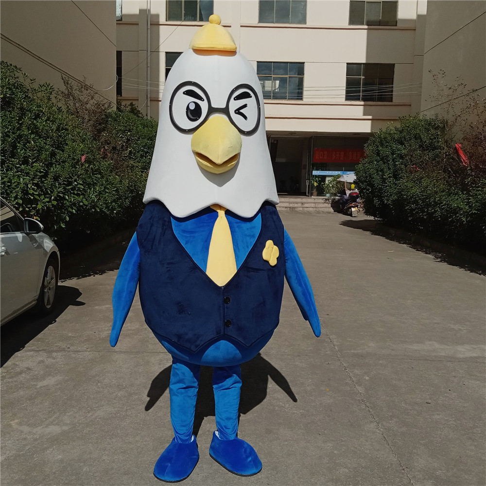 定制动漫绅士鸽子红老鹰卡通人偶小鸟人穿巡演装扮道具布偶衣服装