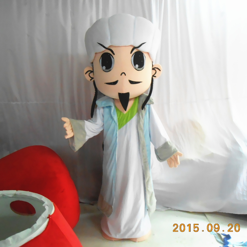 定制动漫游戏古装三国Q版诸葛亮卡通人偶人穿装扮巡演布偶衣服装