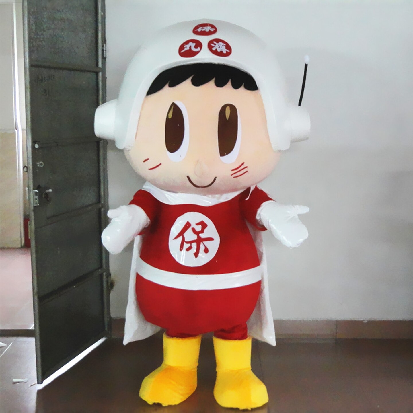 定制动漫药品保济丸吉祥物机器娃娃卡通人偶表演出布偶道具衣服装图片