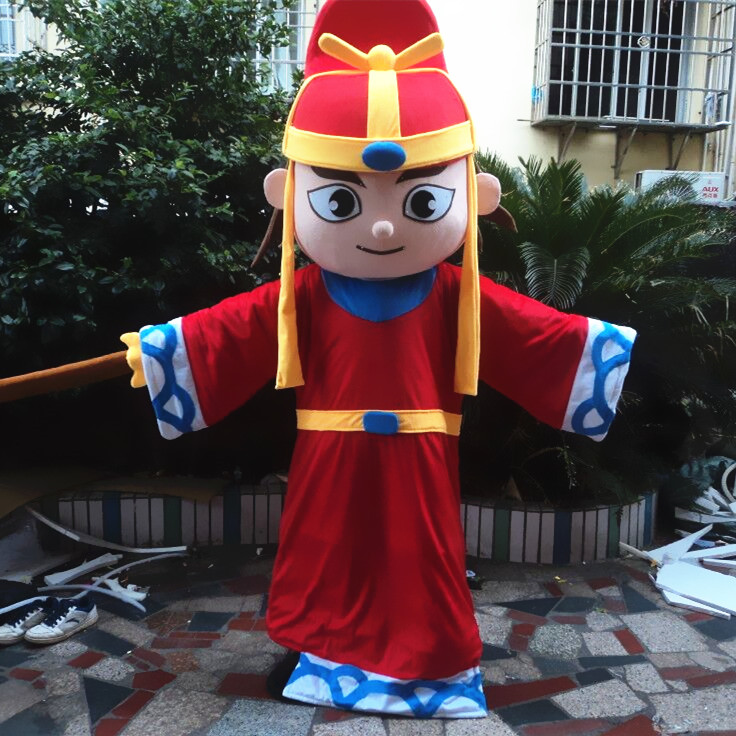 定制动漫宋朝包青天展昭展护卫卡通人偶人穿装扮巡演出布偶衣服装