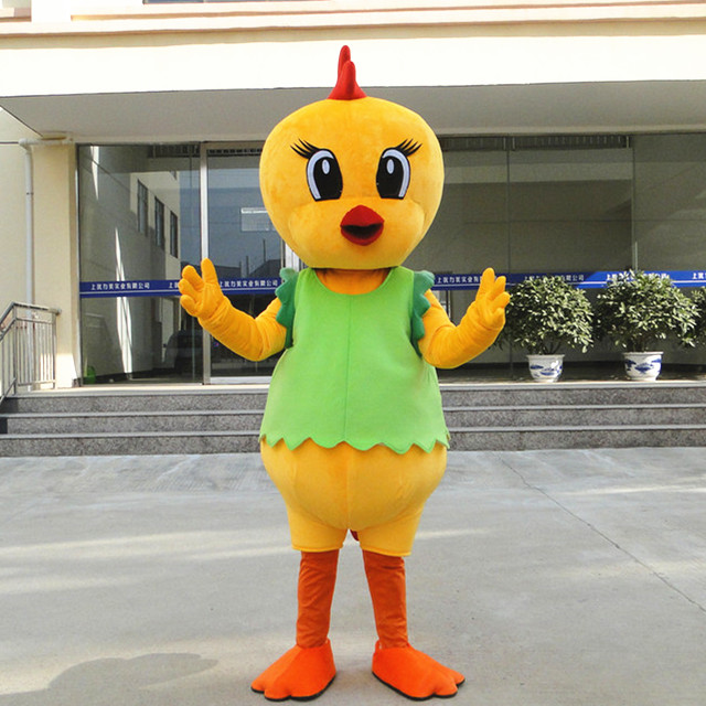 定制动漫广告宣传老乡鸡人穿装扮表演卡通人偶巡演道具布偶衣服装