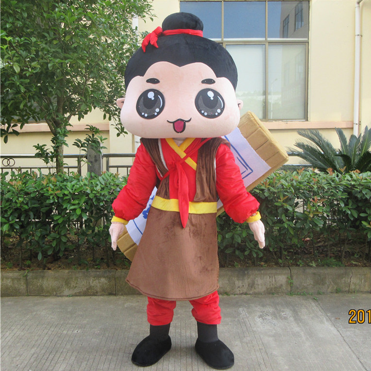 定制动漫古代神话道士书生人穿戴卡通人偶装扮巡演出布偶衣服装