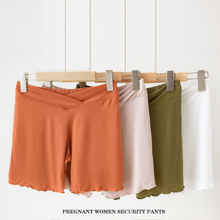 透气不嘞肚子不走光产后孕妇裤 V字产前打底裤 孕妇内裤 怀孕期大码