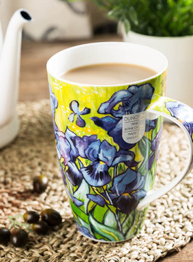 英国原产丹侬DUNOON骨瓷马克杯水杯印象主义系列名画咖啡杯欧式女