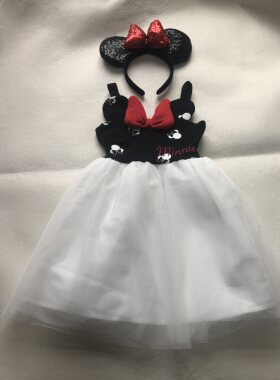 女童吊带裙卡通春秋夏四季款