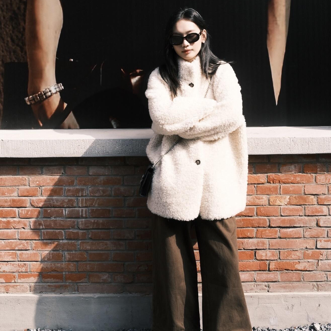 羊羔毛绒外套女2025冬季新款韩版宽松加厚保暖中长款休闲毛毛大衣