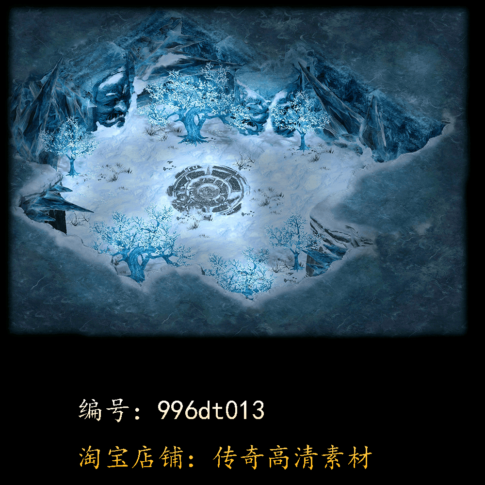 996引擎专用传奇地图全新高清真彩传奇素材复古套图dt013