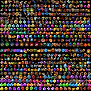 996GEEgom引擎传奇手游道具静态图标高清png格式上千个jttb007