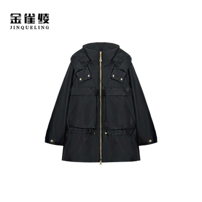 金雀绫【哥特战袍】设计师款加宽加大95白鹅绒羽绒服SZA4YW674