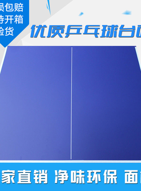 标准室内室外乒乓球台台面乒乓球桌面板厂家直销家用折叠移动SMC