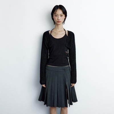 韩国设计师小众品牌长袖针织衫