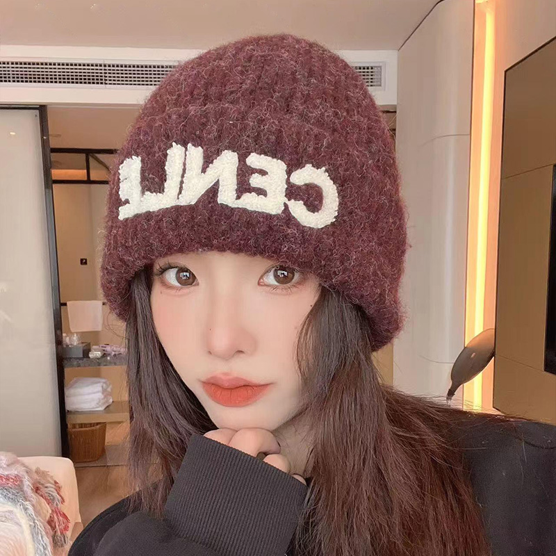 保暖大头围显脸小冷帽