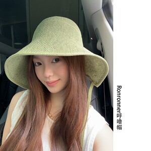 春夏透气大檐显脸小骑行渔夫帽