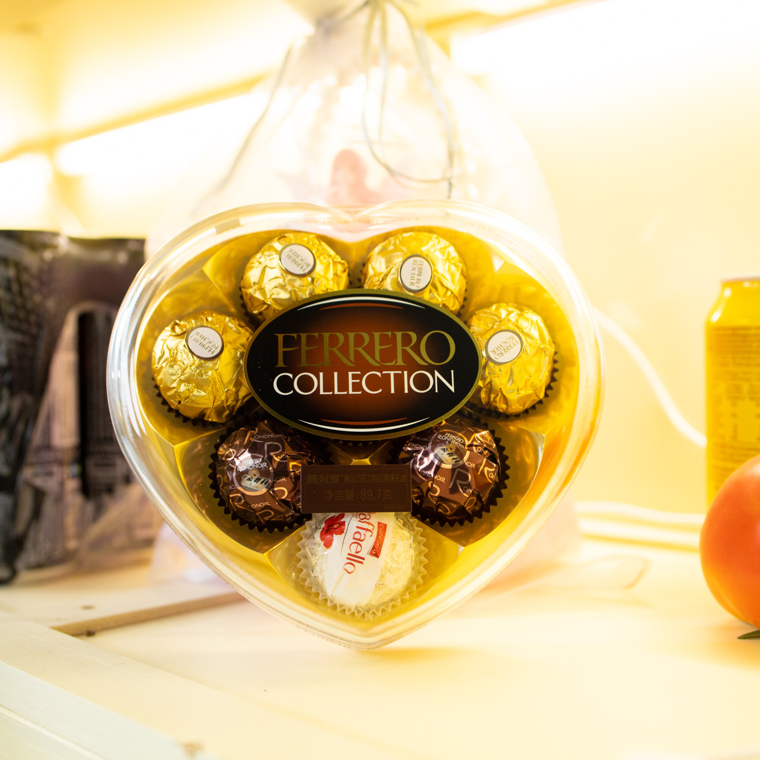 情人节专辑之费列罗FERRERO ROCHER爱心金莎巧克力综合礼盒零食品