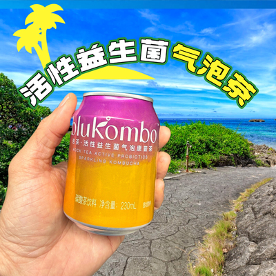 活性益生菌气泡康普茶