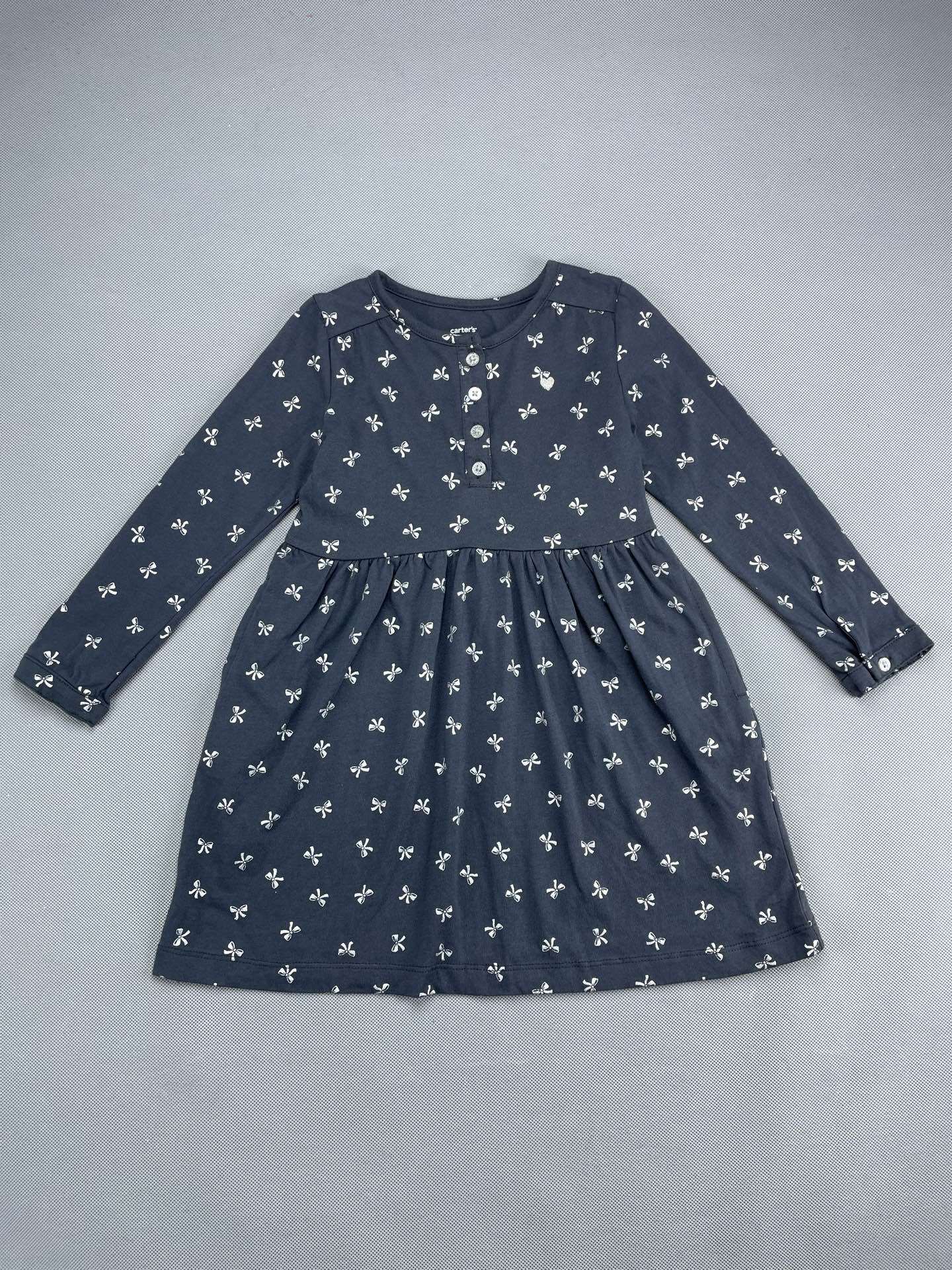 外贸原单童装女童连衣裙长袖碎花童装连衣裙外贸原单尾货2-6岁