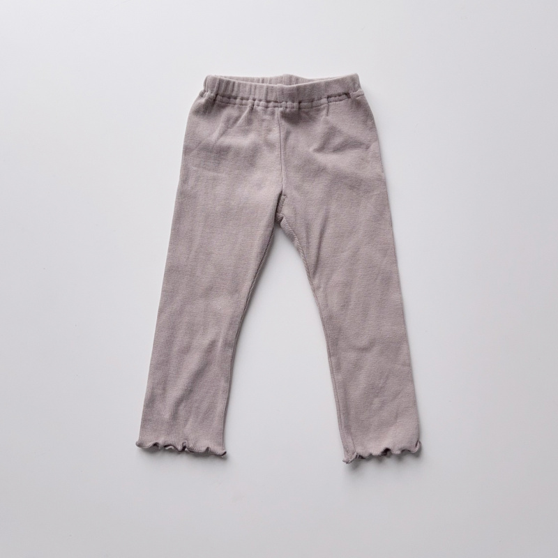 日单尾货80-120女童春秋纯棉针织裤打底裤百搭休闲裤