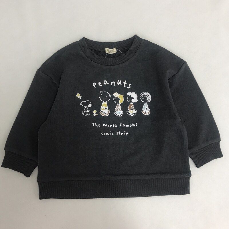 24冬日系春秋中性棉史努比宽松peanuts毛圈卫衣