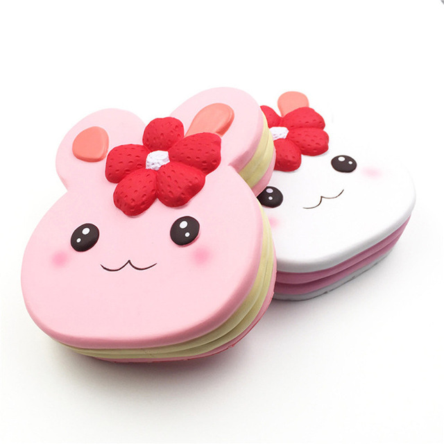 超大大片兔子捏解压假面包仿真