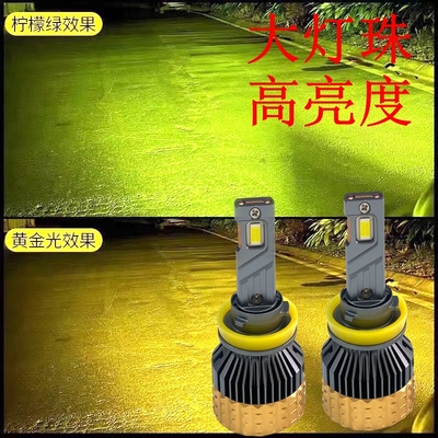maysheen雾灯黄金光青柠LED雨雾