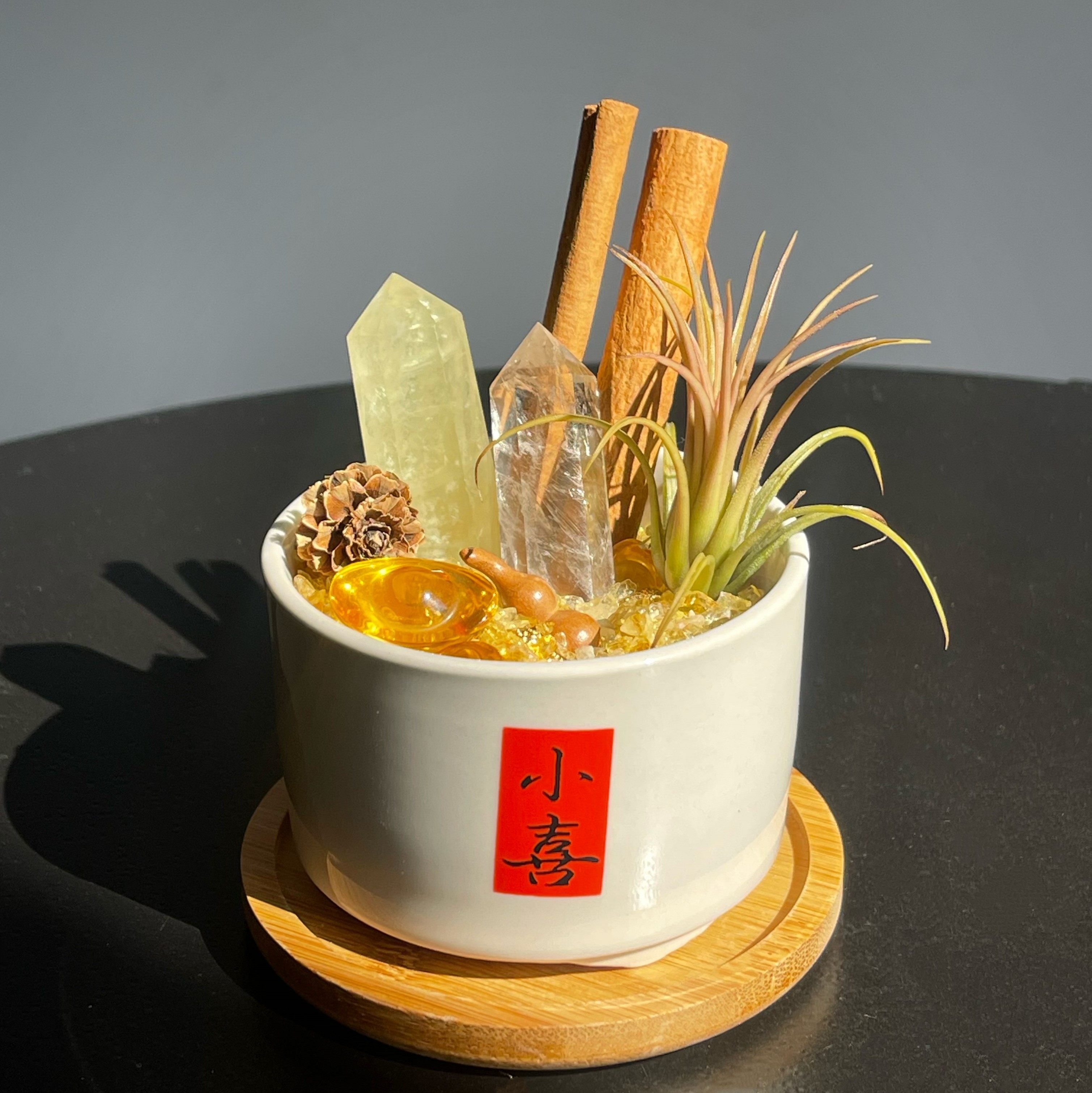 中式黄水晶办公室桌面客厅玄关小摆件消磁净化高级感生日乔迁礼物,家居饰品,桌面摆件,淘宝优惠券,粉丝福利购,淘宝优惠卷