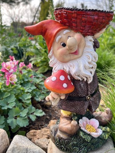 手工彩绘花园精灵花盆