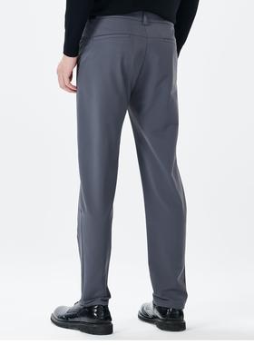 23DXK72202利家青灰色男装青年冬季长裤新商务时尚休闲