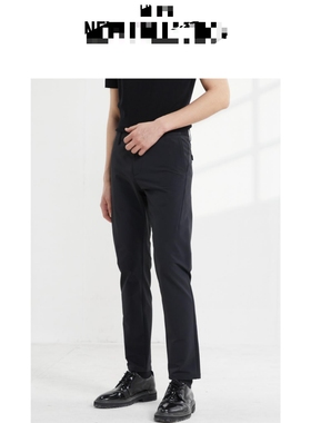 22QXK01601利家新款休闲商务男装春秋中腰小脚弹力透气舒适男长裤