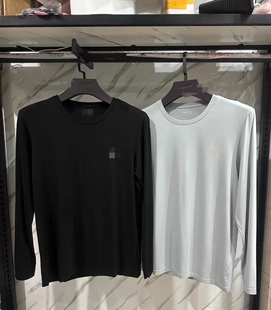 PUTG3160秋冬莫代尔长袖T恤男士圆领休闲套装裤子加上衣