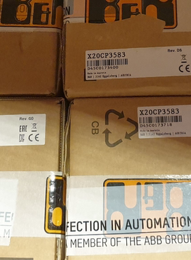 X20CP3584 X20CP3583 X20CP3585 X20CP3586 贝加莱正品 现货