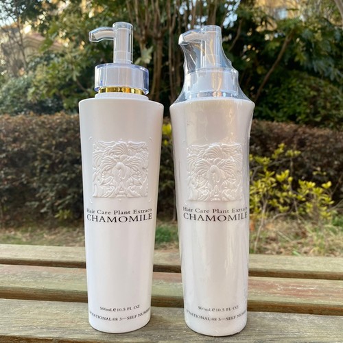 CHAMOMILE洗发水护发素清洁去油闪钻绿藻清爽控油洗发乳洗护套装