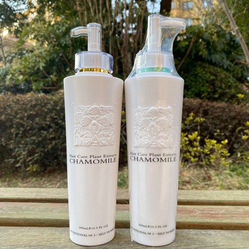 CHAMOMILE洗发水护发素闪钻活肽柔顺洗发乳干枯毛躁修护洗护套装