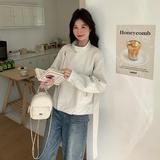 独特超好看米白色短款立领风衣外套女春2025新款又a又飒工装夹克，女装风衣，浙宝289
