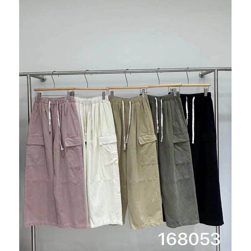 非本168053秋松紧抽绳高腰韩版宽松大码胖mm休闲直筒阔腿工装长裤,女装/女士精品,休闲裤,淘宝优惠券,粉丝福利购,淘宝优惠卷