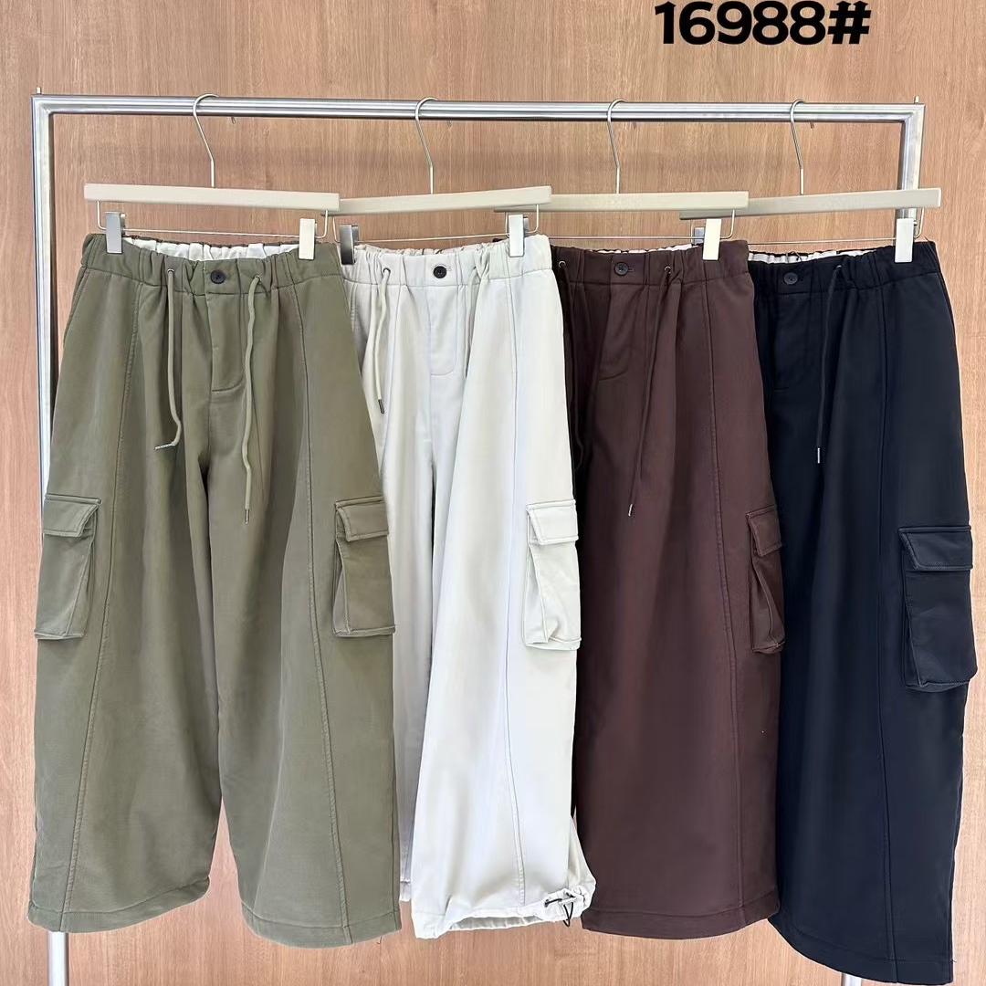 becabeau女16988加绒工装长裤