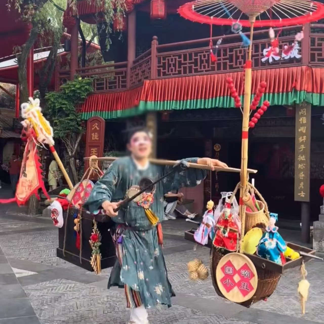 新年场景布置2026国风传统民俗宋代货郎担子道具出街巡游拍照打卡,商业/办公家具,商业美陈,淘宝优惠券,粉丝福利购,淘宝优惠卷