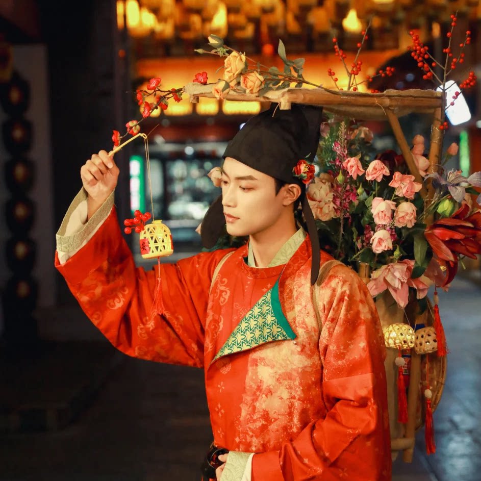 卖货郎背篓传统古风创意设计商铺景区春节元宵货郎摆摊出街巡游,节庆用品/礼品,节日装扮用品,淘宝优惠券,粉丝福利购,淘宝优惠卷