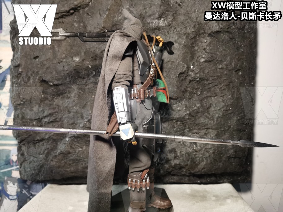 hottoys贝斯长矛配件1/6兵人武器