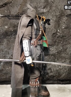 现货-曼达洛人 贝斯卡长矛 1/12 1/6 1/4兵人模型武器 ht星球大战