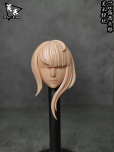 现货-芙米模玩 赛博朋克边缘行者LUCY 露西 1/6头雕白模 模型兵人