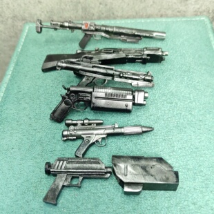 现货-星球大战1/6 克隆人武器 暴风兵  爆能枪配件 非hottoys