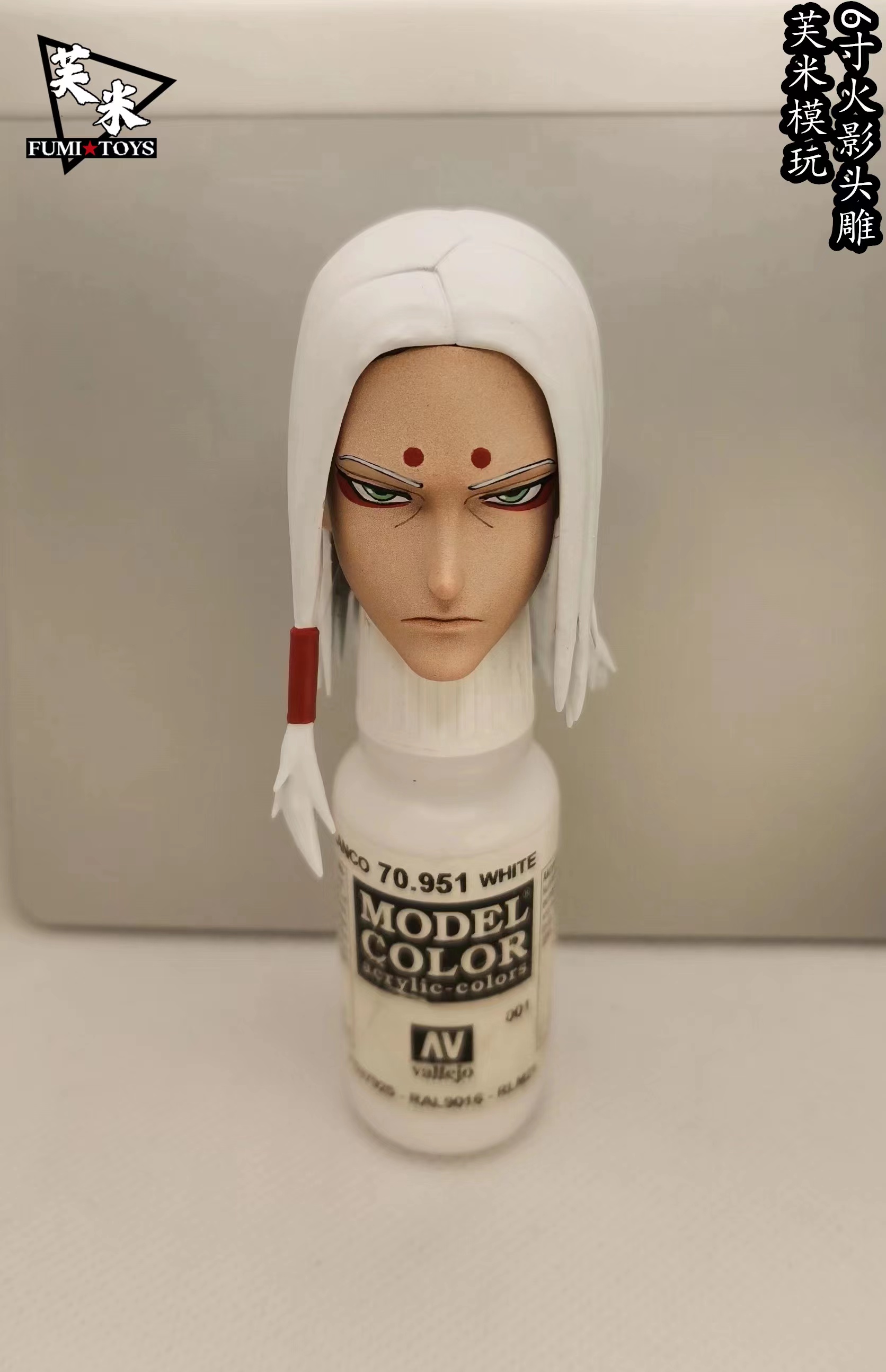 兵人头雕模型火影忍者1/12