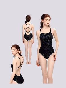 泳装 2025新款 连体三角泳衣女竞速专业训练游泳馆专用高级感夏季