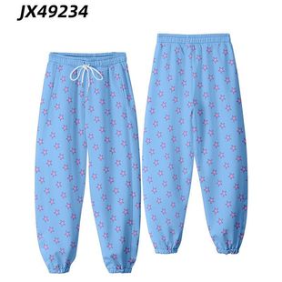 JOJO的奇妙冒险动漫乔尼周边加绒长裤cos二次元宽松裤子