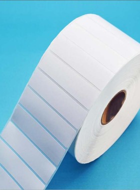 60X15 64X13标签纸TSC244 ZT210 230 410 510铜版不干胶纸特惠