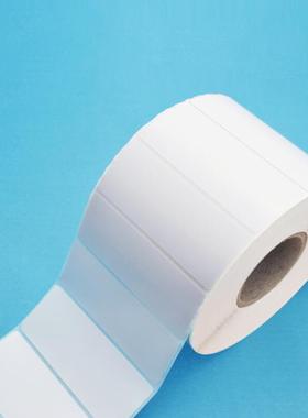 标签纸90X30贴纸XPH500 GP1124T 1524T ZD888T铜版不干胶纸热卖