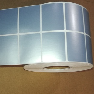 TSC244防水消银龙不干胶标签纸35X25PET亚银龙条码 纸G500热卖